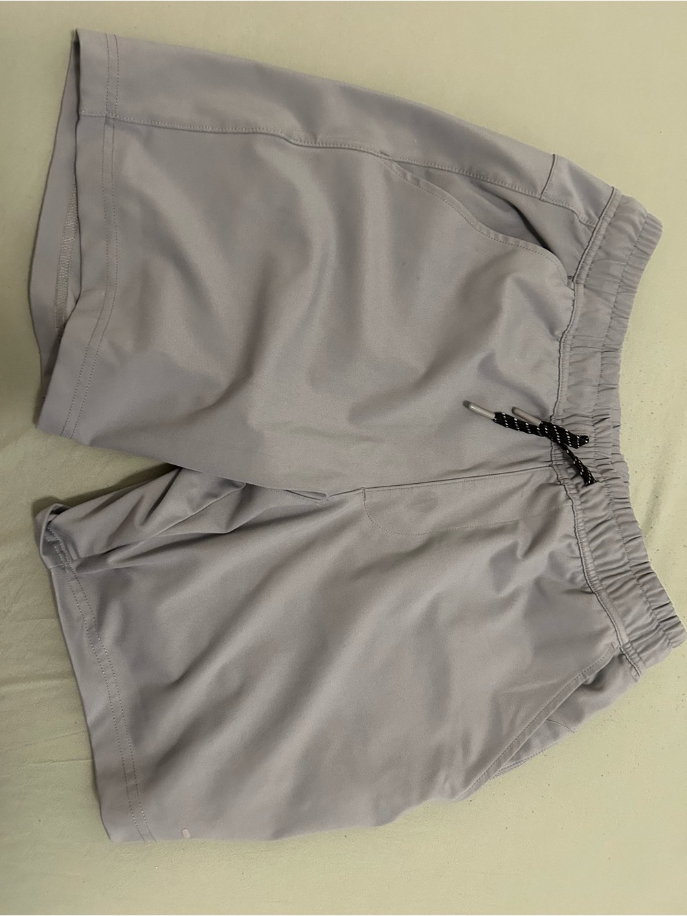 Everyday Athletic Shorts in Light Gray